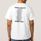 Mosin-Nagant World Tour Shirt, Mannen T-shirt (Achterkant)
