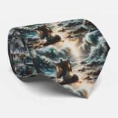 Mosjé en de splitsing van het Rode Zee Stropdas (Opgerold)