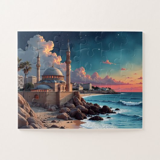 Moskee Avond 2 Legpuzzel (Horizontaal)