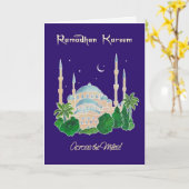 Moskee door Maanlicht 'over de Kaart van de (Gele Bloem)