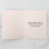 Moskee Eid Mubarak Kaart (Binnen)