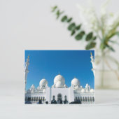 Moskee in Abu Dhabi Briefkaart (Staand voorkant)