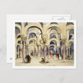 Moskee in Cordoba, uit "Schetsen van Spanje", engr Briefkaart (Voorkant / Achterkant)