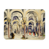 Moskee in Cordoba, uit "Schetsen van Spanje", engr Magneet (Horizontaal)