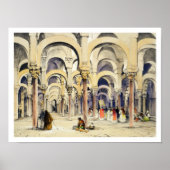 Moskee in Cordoba, uit "Schetsen van Spanje", engr Poster (Voorkant)