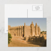 Moskee in Djenne, een klassiek voorbeeld van Briefkaart (Voorkant / Achterkant)