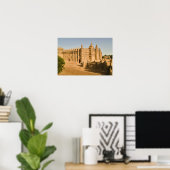 Moskee in Djenne, een klassiek voorbeeld van Poster (Thuiskantoor)