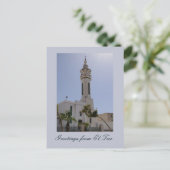 Moskee in El Tur, Sinai, Egypte Briefkaart (Staand voorkant)