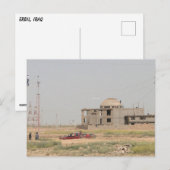 Moskee in Erbil, Irak Briefkaart (Voorkant / Achterkant)