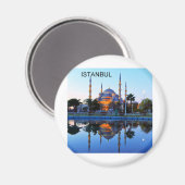 Moskee Istanbul (St.K.) Magneet (Voorkant / Achterkant)