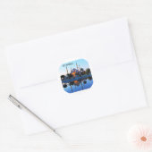 Moskee Istanbul (St.K.) Ronde Sticker (Envelop)