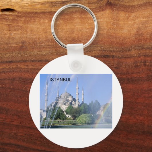 Moskee Istanbul (St.K.) Sleutelhanger (Voorkant)
