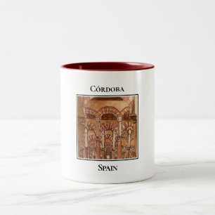 Moskee-kathedraal, Córdoba, Spanje Tweekleurige Koffiemok
