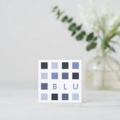 moskee-pleinen vierkante visitekaartje (Staand voorkant)