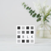 moskee-pleinen vierkante visitekaartje (Staand voorkant)