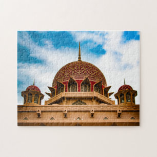 Moskee Putrajaya Maleisië Landmark. Legpuzzel