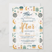 MOSKEE RAMADAN KAREEM IFTAR DINERPARTY BEWERKBAAR KAART (Voorkant)