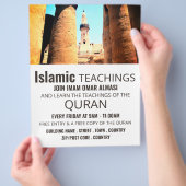 Moskee van Abu'l Haggag, Islamitische leer Advert. Flyer (Hand)