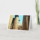 Moskee van Abu'l Haggag, Luxor Tempel Kaart (Voorkant)