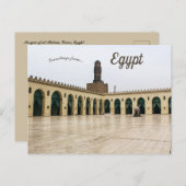 Moskee van al-Hakim in Caïro Briefkaart (Voorkant / Achterkant)