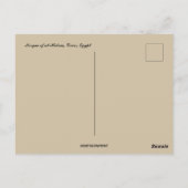 Moskee van al-Hakim in Caïro Briefkaart (Achterkant)