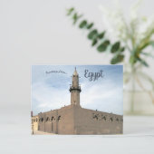 Moskee van Amr Ibn al als Caïro Egypte Briefkaart (Staand voorkant)