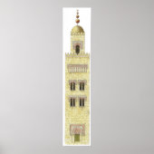moskee van Cordoba Spanje. 10e-eeuwse minaret. Poster (Voorkant)