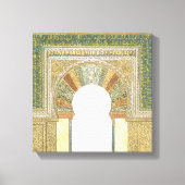 moskee van Cordoba Spanje. Mihrab Canvas Afdruk (Voorkant)