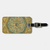 moskee van Cordoba Spanje. Mihrab cupola Bagagelabel (Voorkant horizontaal)