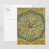 moskee van Cordoba Spanje. Mihrab cupola Briefkaart (Voorkant / Achterkant)