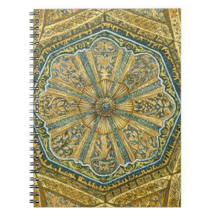 moskee van Cordoba Spanje. Mihrab cupola Notitieboek