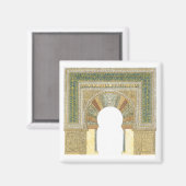 moskee van Cordoba Spanje. Mihrab Magneet (Voorkant / Achterkant)