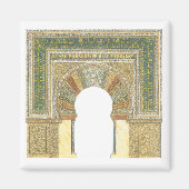 moskee van Cordoba Spanje. Mihrab Magneet (Voorkant)