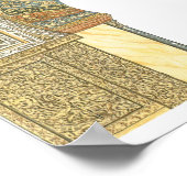 moskee van Cordoba Spanje. Mihrab Poster (Hoek)