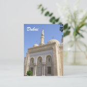 moskee van dubai briefkaart (Staand voorkant)