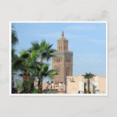 moskee van koutoubia briefkaart (Voorkant)