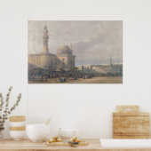 moskee van Sultan Hasan uit Great Square Rumeyleh Poster (Keuken)