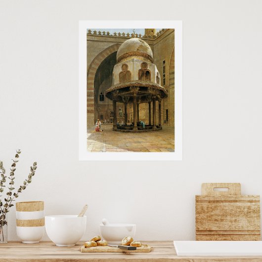moskee van Sultan Hassan; Caïro Poster (Keuken)