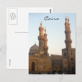 moskeeën minares cairo briefkaart (Voorkant / Achterkant)