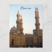 moskeeën minares cairo briefkaart (Voorkant)