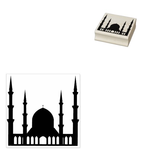 moskeetstempel rubberstempel (Gestempeld)