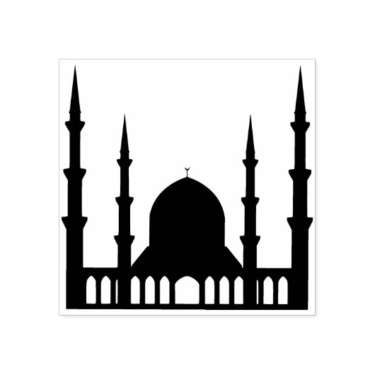 moskeetstempel rubberstempel (Afrduk)