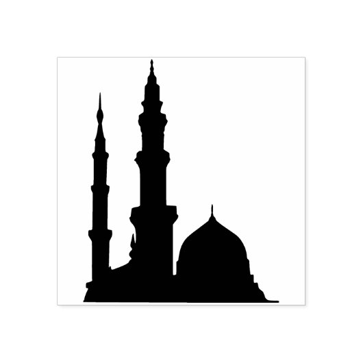 moskeetstempel rubberstempel (Afrduk)