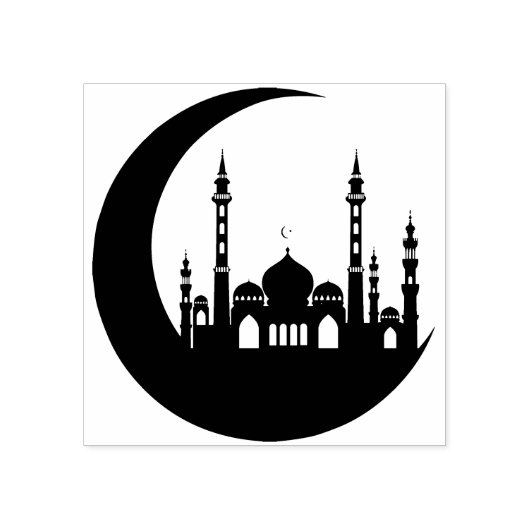 moskeetstempel rubberstempel (Afrduk)