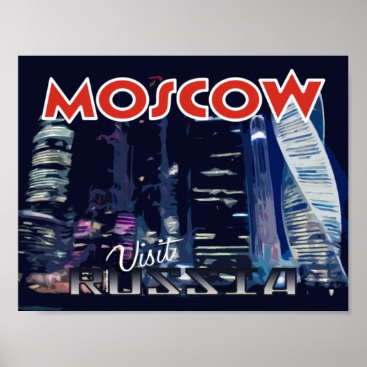 Moskou, bezoek Rusland... Poster (Voorkant)
