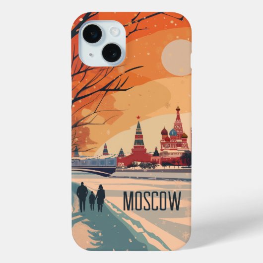 Moskou Case-Mate iPhone Case (Achterkant)