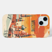 Moskou Case-Mate iPhone Case (Achterkant (horizontaal))