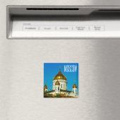 Moskou Christus De Savior Cathedraal Architectuur Magneet (Insitu (Vaatwasser))