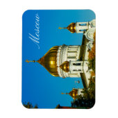 Moskou Christus De Savior Cathedraal Architectuur Magneet (Verticaal)