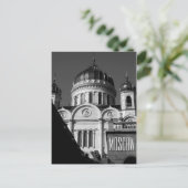 Moskou - De architectuur van de Savior Church Briefkaart (Staand voorkant)